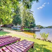 Inlet Lakefront Home: Private Dock & Beach Access!