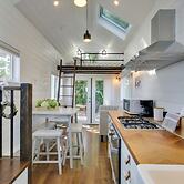 The Merlot Bungalow Defiance Tiny Home on Trail