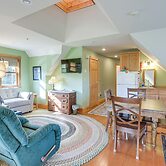 Shared Dock & Fire Pit: Peaceful Surry Studio!