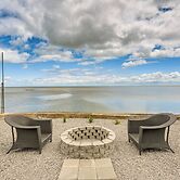 Serene Lakefront Standish Home w/ Fire Pit & Grill