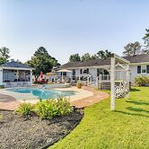 Luxe Lakefront Portsmouth Home: Fish, Swim & Play!