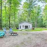 Patio, Grill + Fire Pit: Traverse City Home