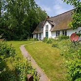 Reetgedecktes Ferienhaus in Westerhever mit Sauna