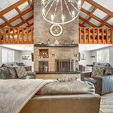Fire Pit & Grill: Spacious 'forest Lakes Chalet'