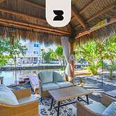 Loggerhead Lagoon Canalfront Tiki Hut Dock