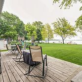 Waterfront Johnson Lake Getaway w/ Fire Pit!
