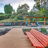 Lakefront Home w/ Fire Pit, Dock in Kent!