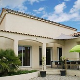 Chic Holiday Home in Pradons With Swimming Pool