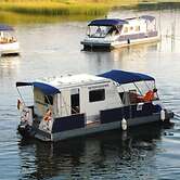 Houseboat on the Peene in Demmin