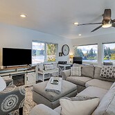 Spanaway Lakefront House: Dock, Fire Pit