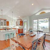 Cottage w/ Private Beach + Fire Pit in Manistee!