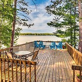 Lake Tomahawk Summer Oasis w/ Deck!