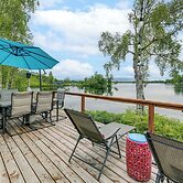Scenic Waterfront Big Lake Home: Fish, Boat, Sled!