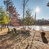 4 Mi to Main Street: Riverfront Minnesota Cabin
