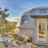 Santa Fe Geo Dome w/ Trail Access & Views