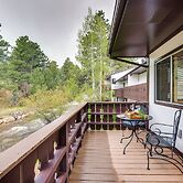 Estes Park Condo Rental: Balcony w/ River Views!