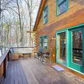 2 Mi to Boat Ramp: Log Cabin in New Hampshire