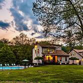 Family Fun Oasis Hot Tub Steam Room Pool Stream Firepit Games