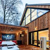 Villa in Celadna With Outdoor Cinema & Whirlpool