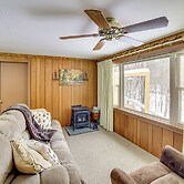 Fish, Hike & Relax: Riverfront Manistique Cabin