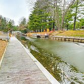 Canal-front Cabin: Dock & Fire Pit in New Lisbon