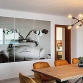 Infinity Blue and Golden Sky