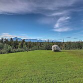 Mountain-view Deck: Secluded Cabin in Palmer