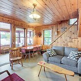 Dock, Beach, Views: Rustic Green Lake Cottage