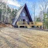 Wytheville A-frame Cabin w/ Wraparound Deck