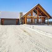Log Home w/ Deck & Sunset Views: 19 Mi to Oconto!