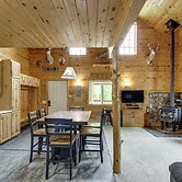 6 Mi to Spider Lake ATV Trails: Cabin w/ Fire Pit