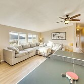 Walk to Marina: Harrison Cabin w/ Lake View!