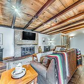 Walk to Midtown Ruidoso: Modern-rustic Cabin