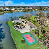 Waterfront Pool Pickleball Basket Sleeps 18