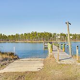 Boat Dock & Ramp: Upwind Acres Guesthouse!