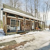 Near Lake Huron: Secluded Goetzville Cabin w/ Deck