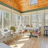Waterfront Home w/ Boat Dock & Sunroom in Gardiner