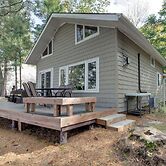 Dock + Fire Pit: Lakefront Cabin in Deer River!