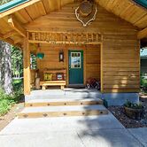 Fishing Cabin in the Woods