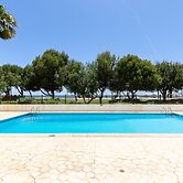 Quarteira First Line Front Beach Pool Flat View