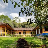 Casa cafetera cerca del Parque del Café