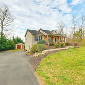 Private Deck & Views: Rural Virginia Escape