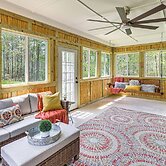 Near Lake Jordan: Secluded Getaway w/ Game Room!