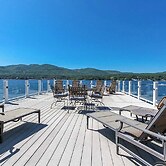 Private Dock at Lake George Getaway