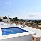 Happy sea View House for 2 With Jacuzzi