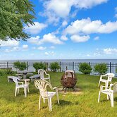 Private Beach & Sauna: Lakefront Deckerville Home!