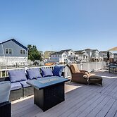 Walk to Beach: Waterfront Mantoloking Gem w/ Deck!