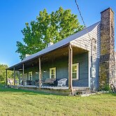 Hot Tub & Creek Views: Secluded Perryville Cabin