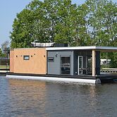 Houseboat in Sneek With Lake Views