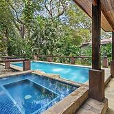 Stylish 3-Bedroom Tropical Escape with Pool & Outdoor Living, 1 Block 